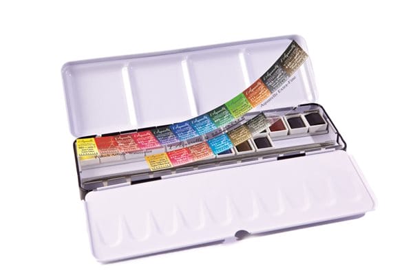 Caja 12+6 acuarela Sennelier